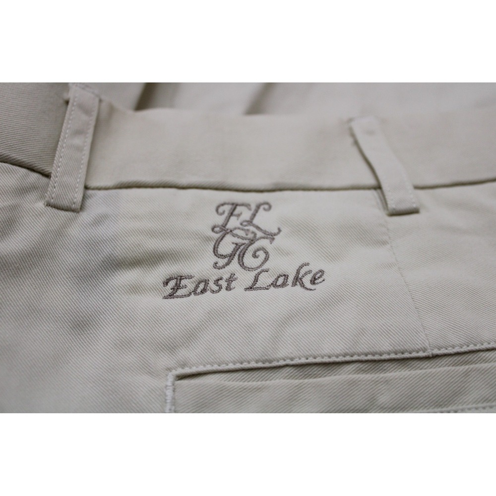 Bobby Jones Shorts Mens 38 Beige Pleated‎ Chino Golf East Lake Cotton Casual